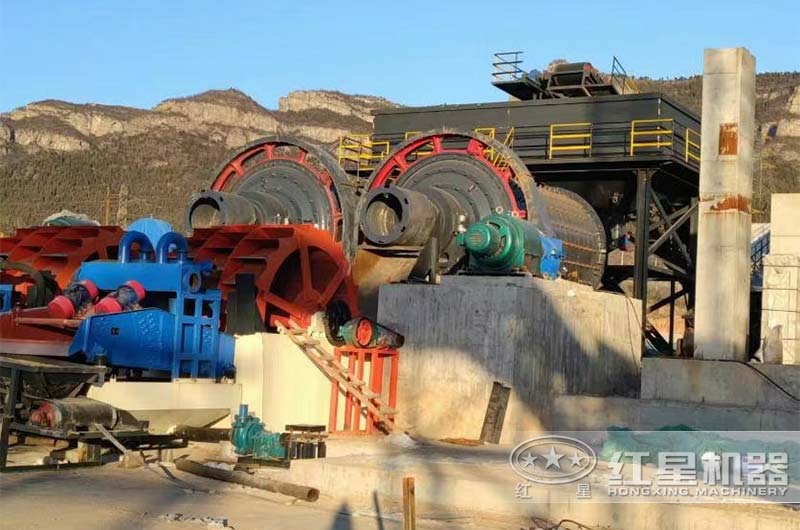 球磨機現場 球磨機現場