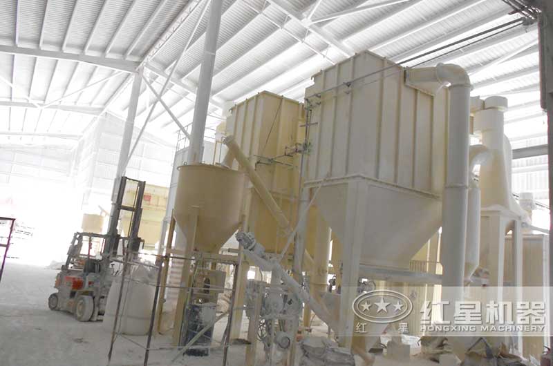 石灰石深加工生產線現場 石灰石深加工生產線現場