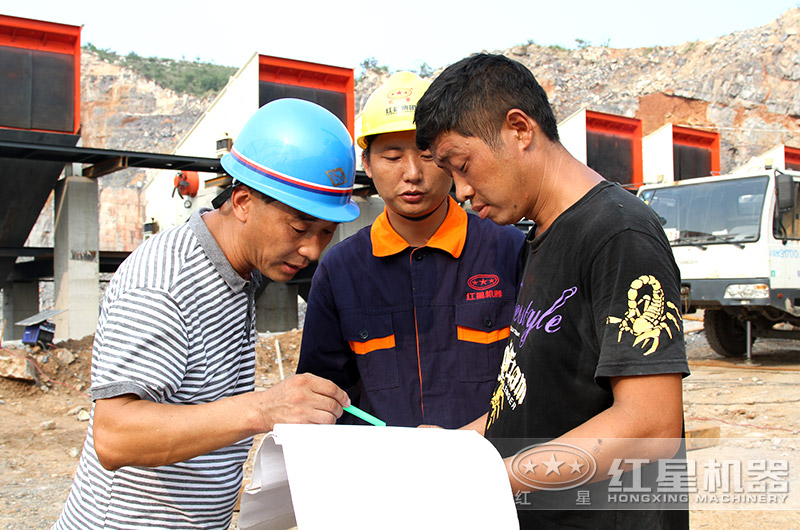 現(xiàn)場(chǎng)指導(dǎo)設(shè)備的安裝、調(diào)試